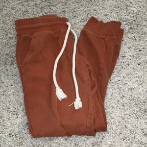 Orange Sweatpants Joggers Target Universal Thread Brand with Rope Drawstring XS